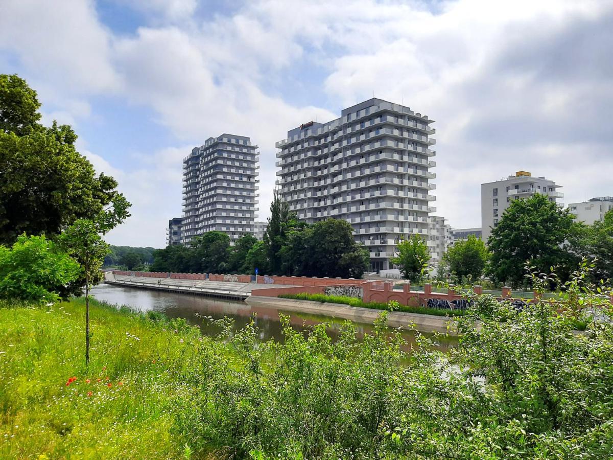Primavera - Apartament Nad Rzeka - Parking W Cenie 弗罗茨瓦夫 外观 照片